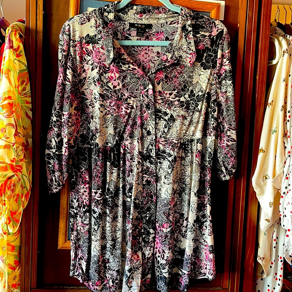 Button up blouse